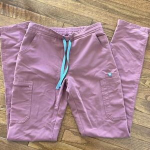2 for $30! Mauve XS tall figs scrub pants